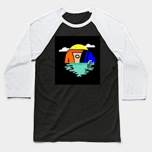 Out to sea Baseball T-Shirt